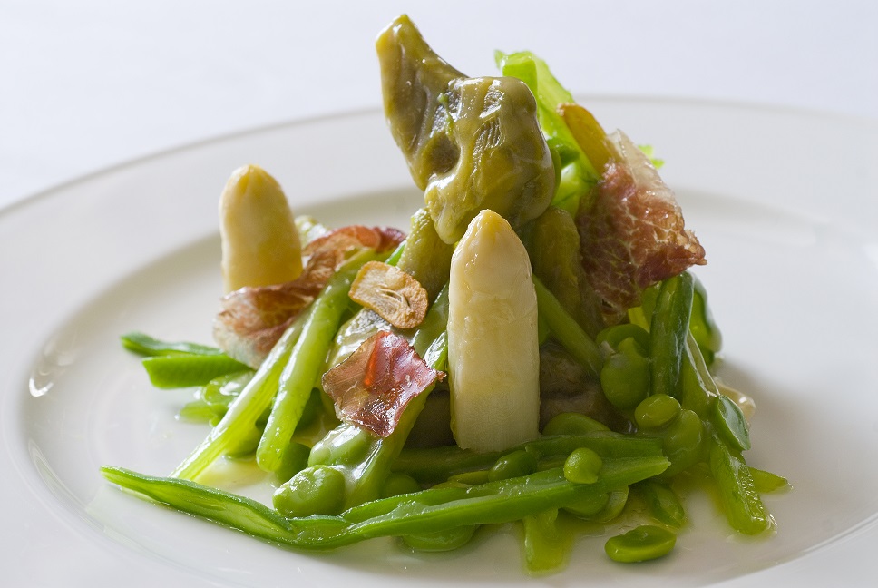 Menestra de Verduras del Restaurante Tubal de Tafalla