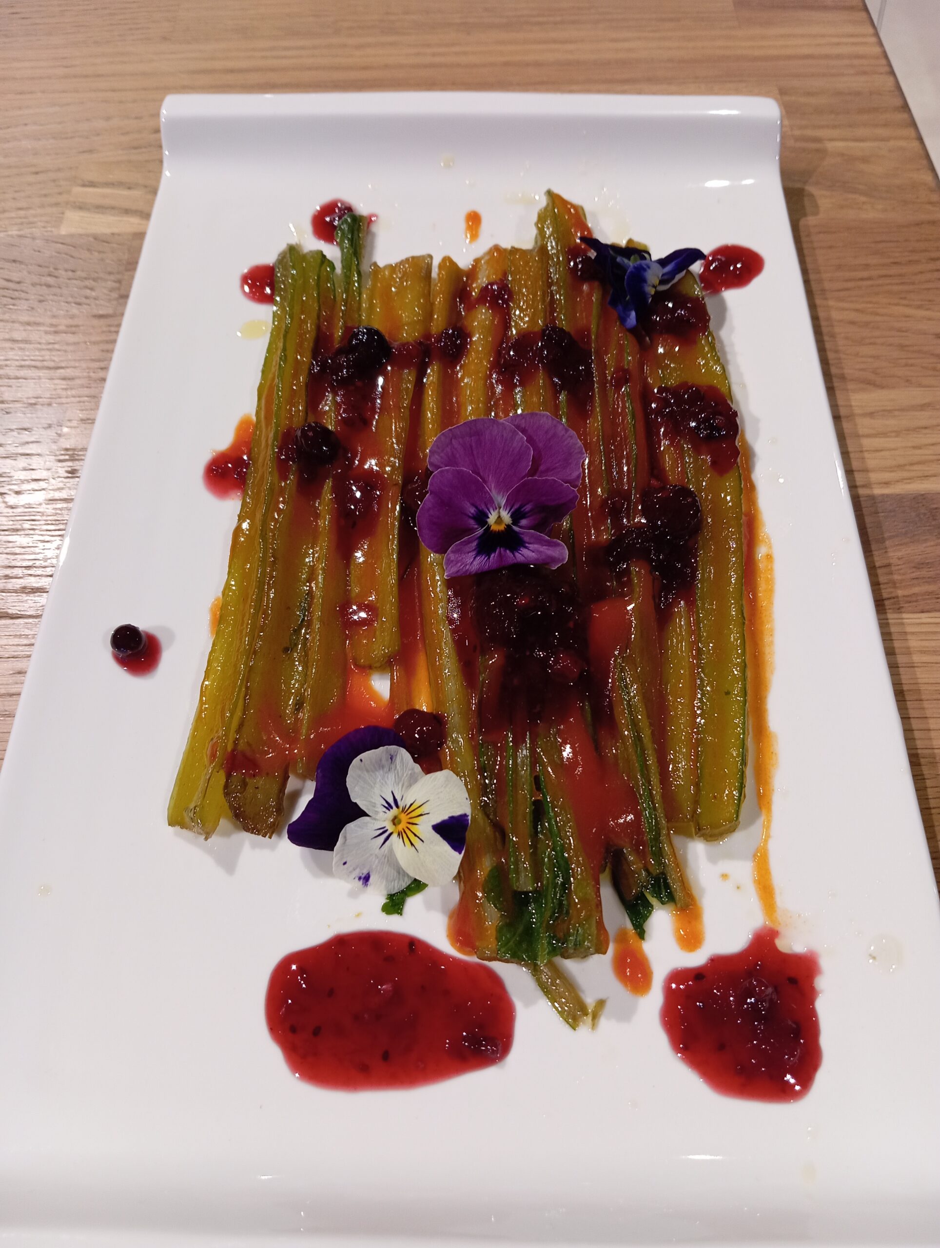 Plato verduras Txoko del Sadar