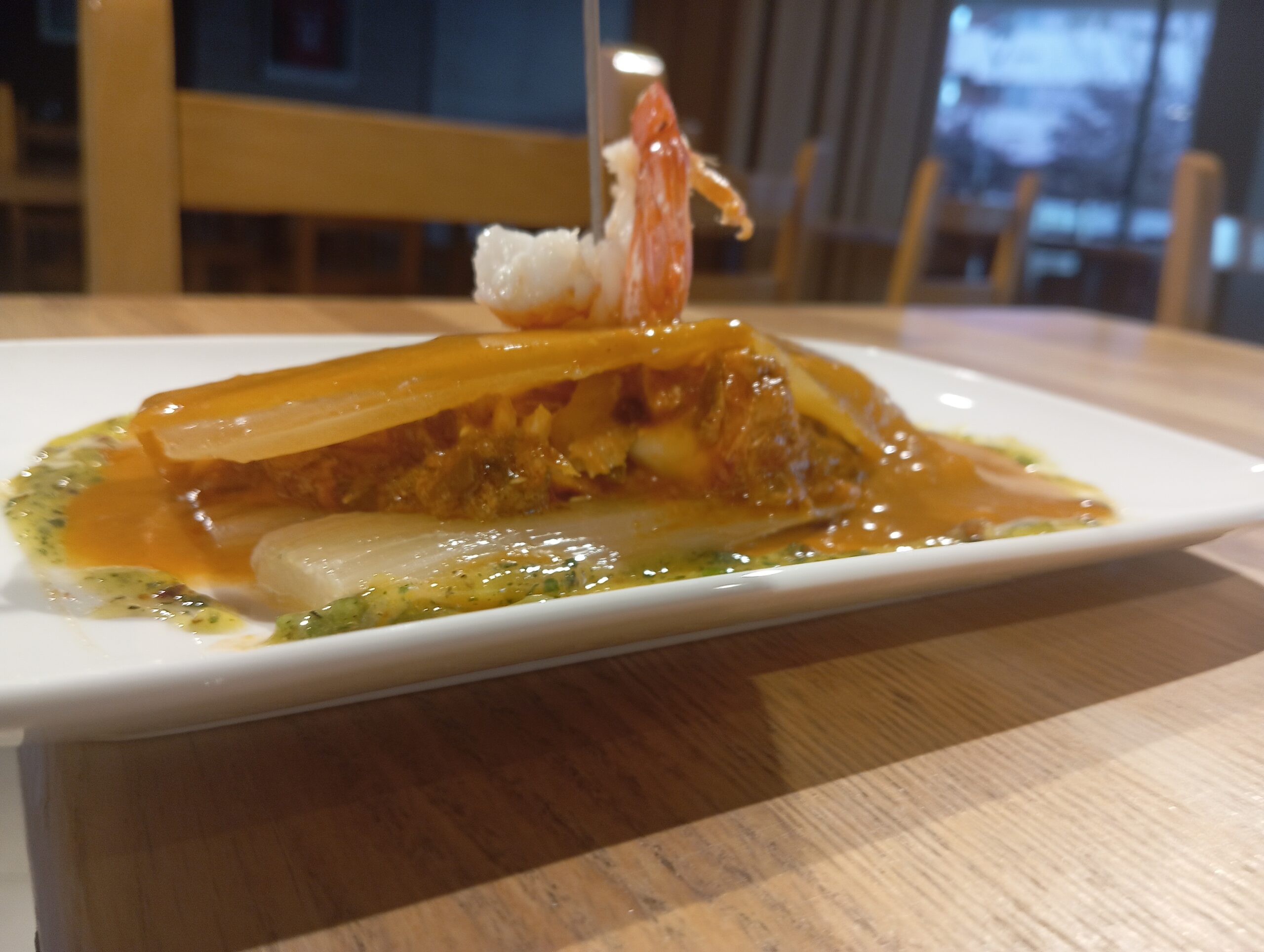 Plato verduras Txoko del Sadar