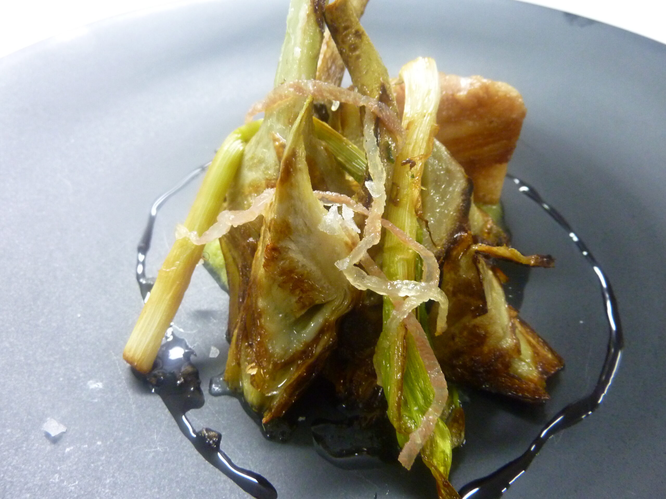 Alcachofas a la plancha