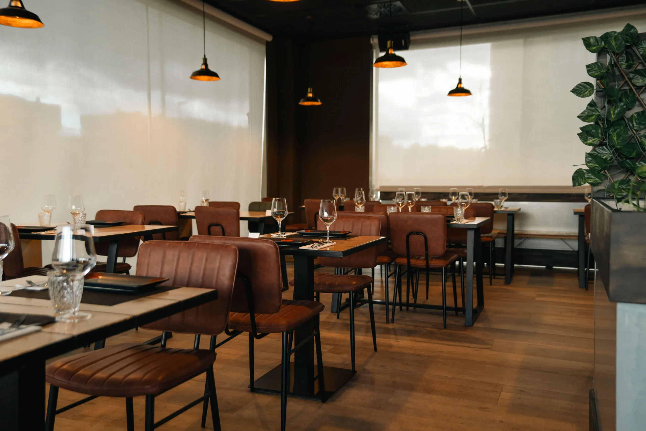 Comedor del Restaurante Ceniza Urban Grill